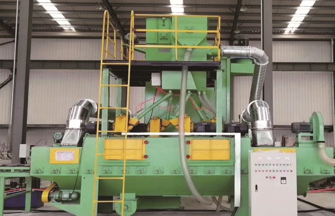 石材拋丸清理機